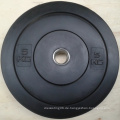 Schwarze reine Gummi-Gewicht-Anhebende Stoßplatte